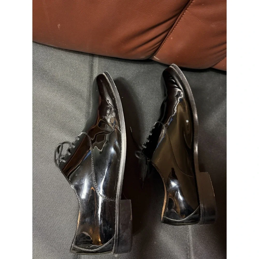 Florsheim Patent Leather Tuxedo Dress Shoes Mens‎ 13 3E Black Formal Oxford